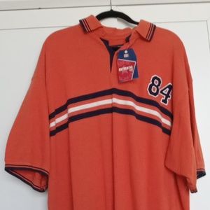 NWT Faded Glory Orange Polo Size 2XLT